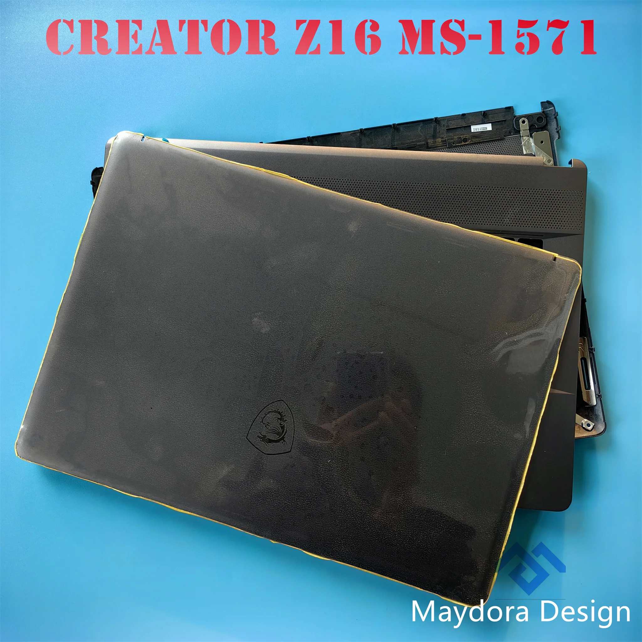 Новая задняя крышка для ноутбука ORG подставка рук Нижняя основа MSI CREATOR Z16 цвет
