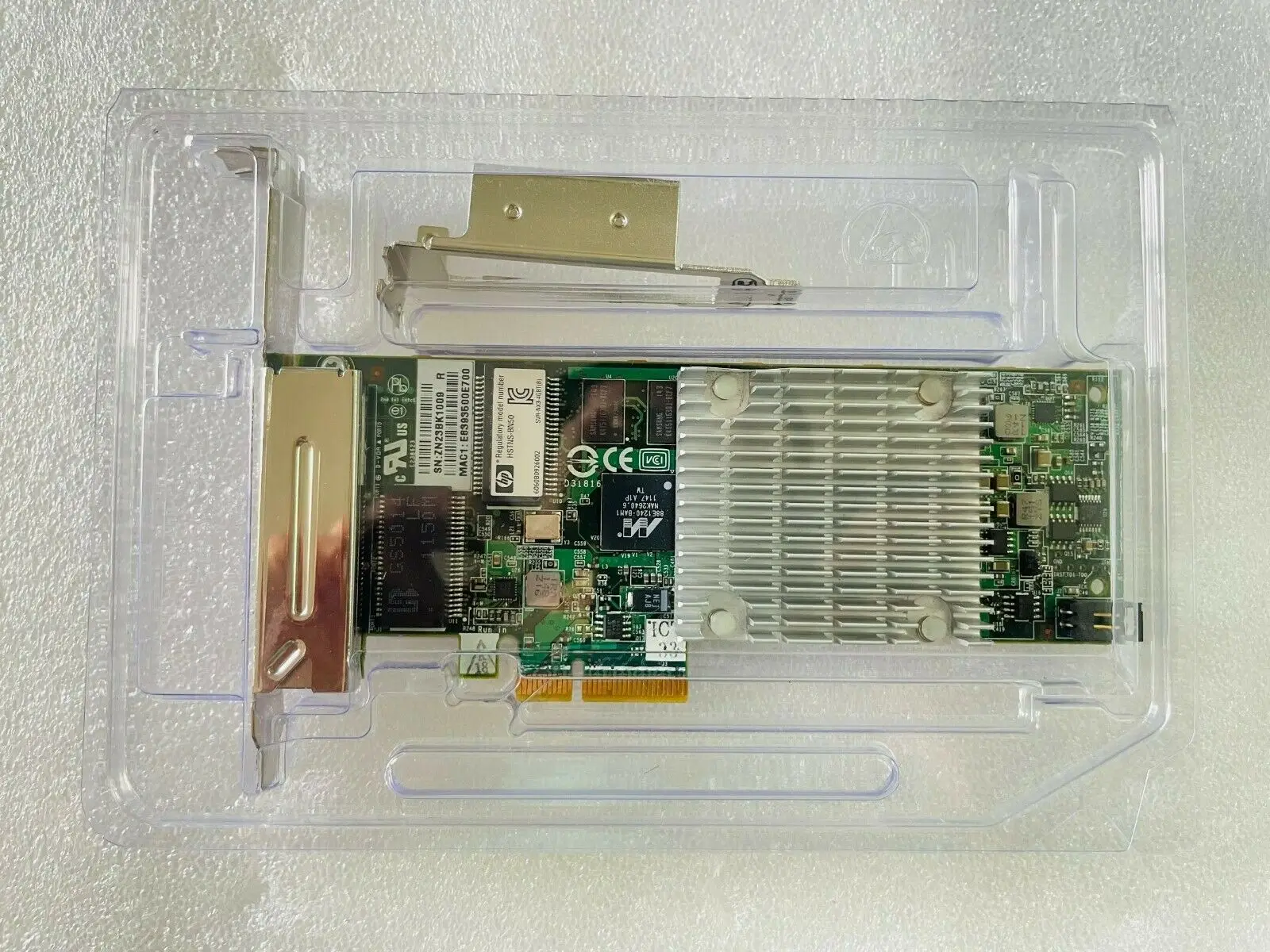 

HP NC375T PCI Express Quad Port Gigabit Server Adapter 539931-001/538696-B21