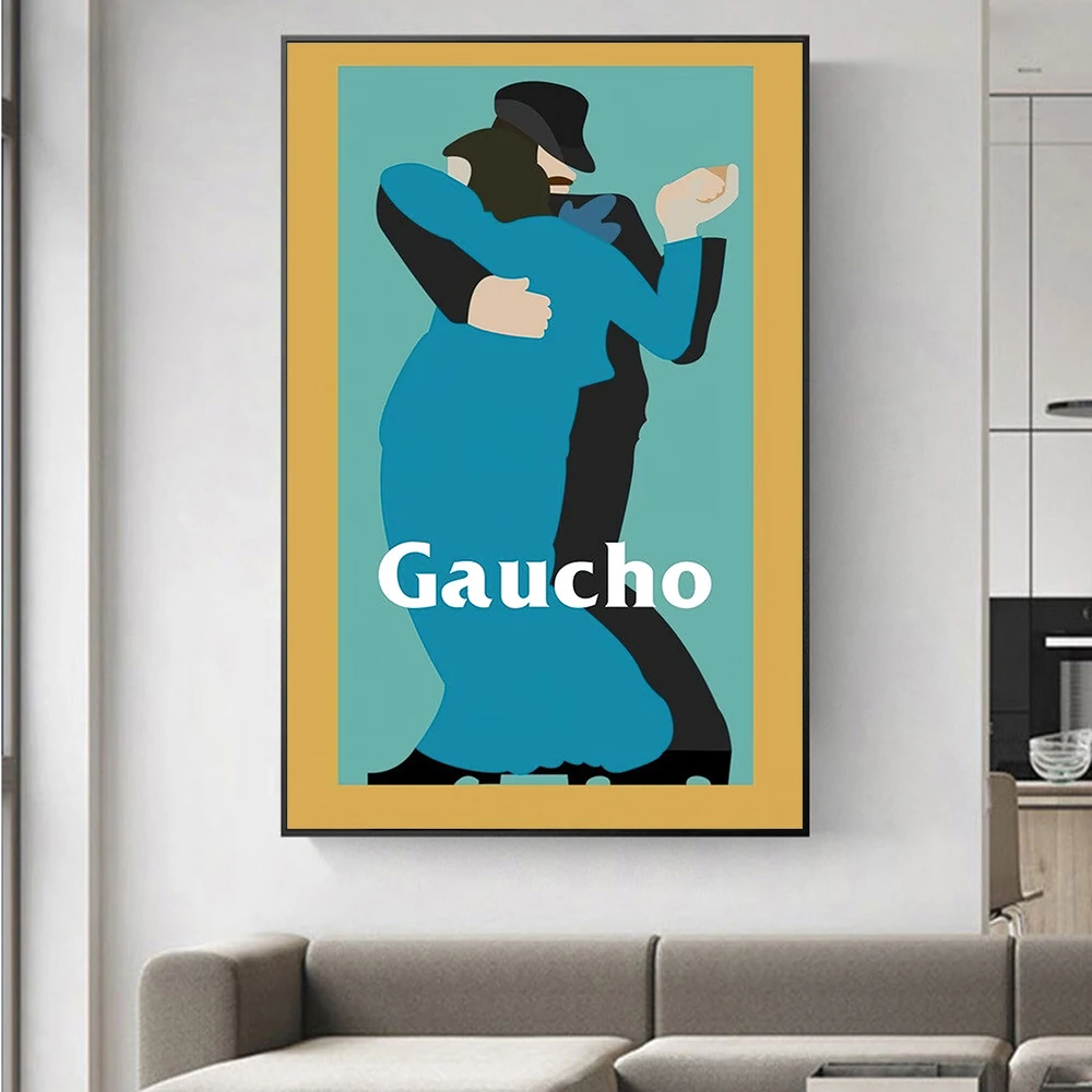 Винтажные альбомные плакаты и принты Gaucho рок-группы Steely Dan Картина на холсте