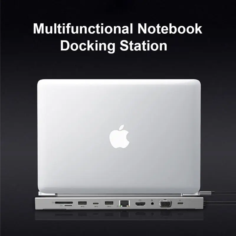 

Usb-c Hub Docking Station Portable 1080p@60hz Data Transfer 5gbps Rj45 Computer Accessories Type C To HDMI-compatible Adapter
