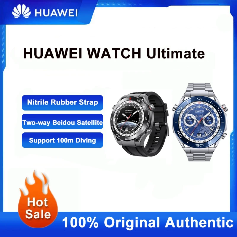 ЧАСЫ Huawei Ultimate Sports Дайвинг Смарт-часы 100-метровые глубокие дайвинг Поддержка