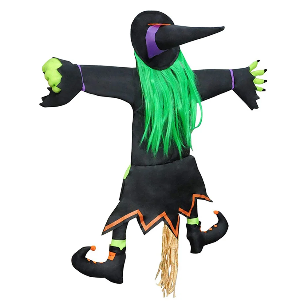 

Обнимающая ведьма в виде дерева, украшение для Хэллоуина, подвеска для улицы, украшение для столкновения, смешные подарочные украшения