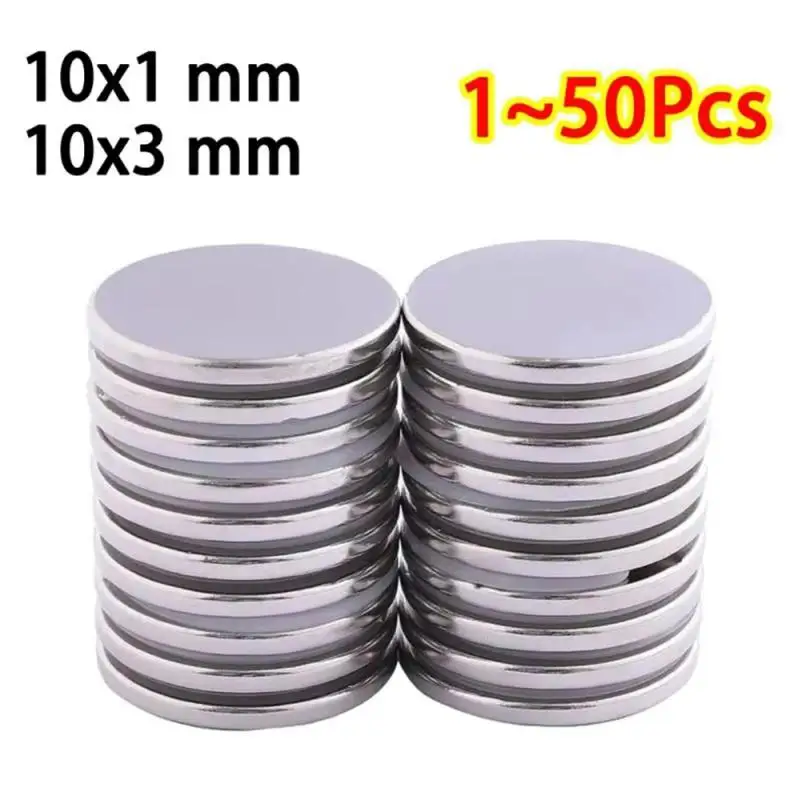 10/20/50 шт. 10x1 10x3 неодимовый магнит 10 мм X 3 N35 NdFeB Круглый сверхмощный сильный