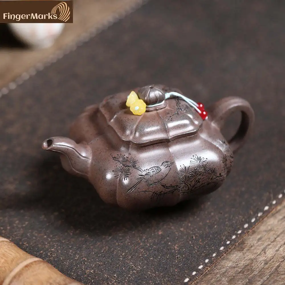 Фото 270 мл |   Исинский чайник Цзыша |   Sifang Chuan Lu Pot — дрова Циншуй Дуань №3