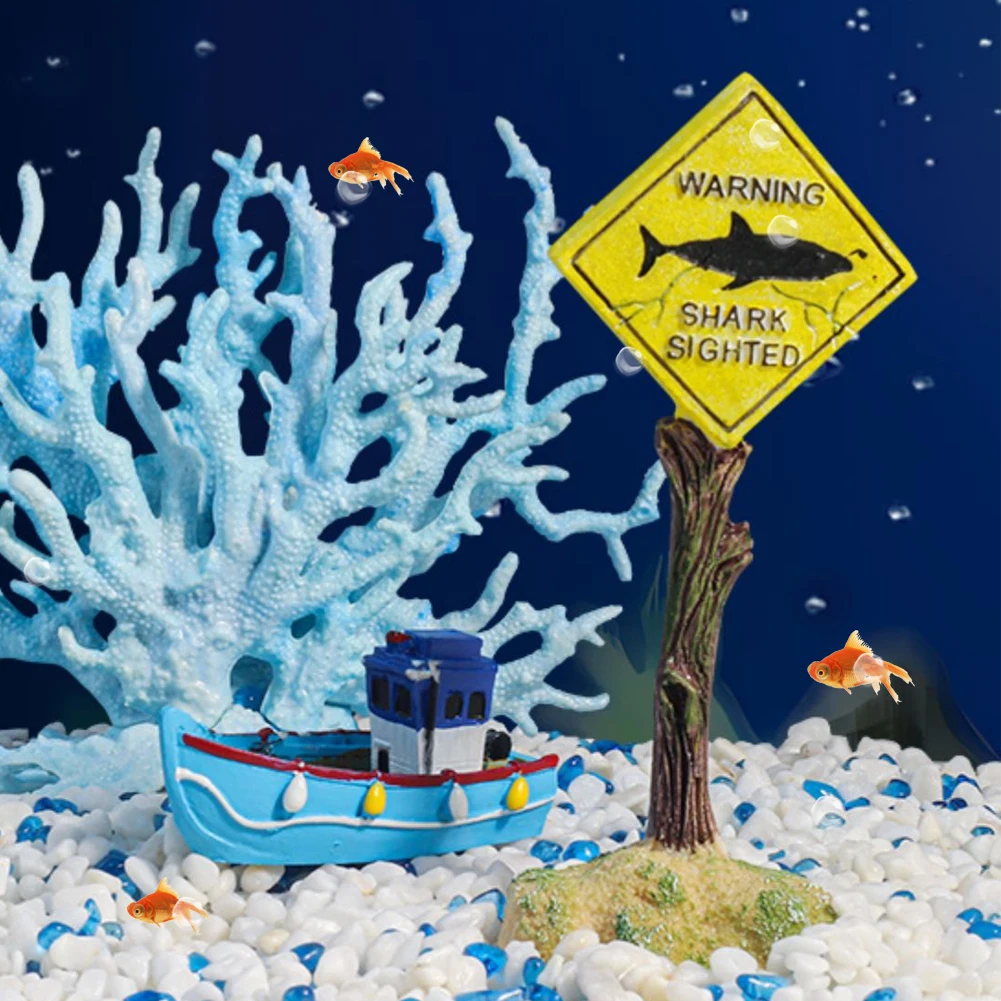 

Фотофон с искусственной акулой для аквариума