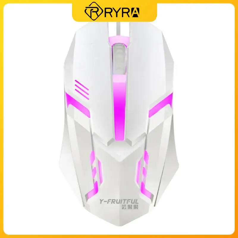 

Мышь Компьютерная RYRA S1 игровая Проводная со светодиодной подсветкой, 7 цветов