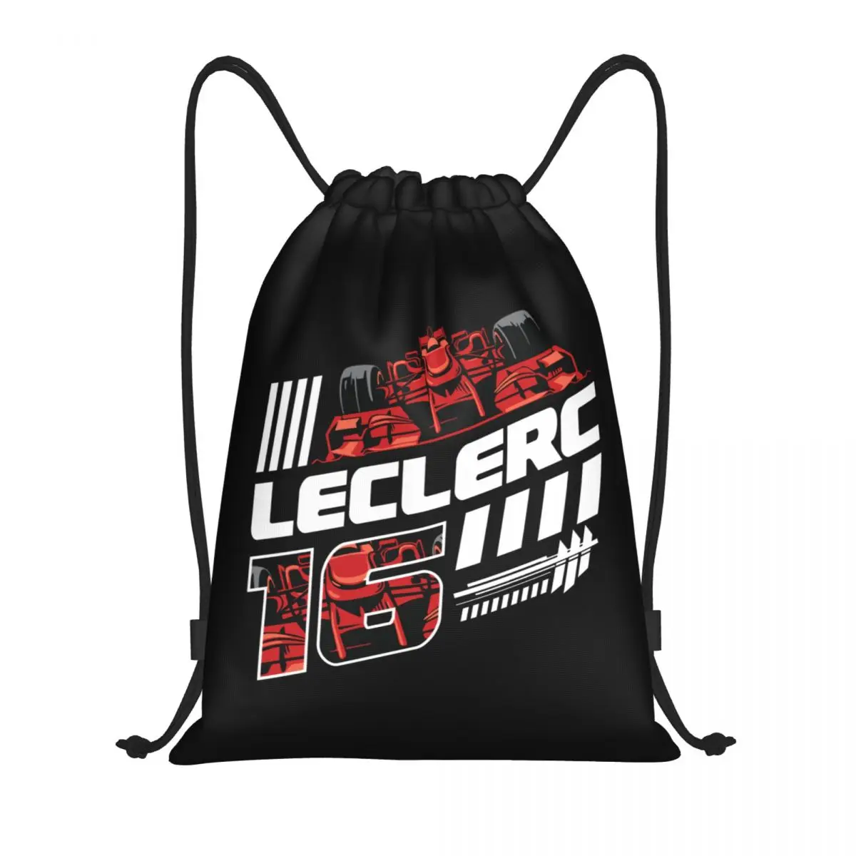 Пользовательские сумки Charles Leclerc 16 на шнурке для покупок рюкзаки йоги мужские и