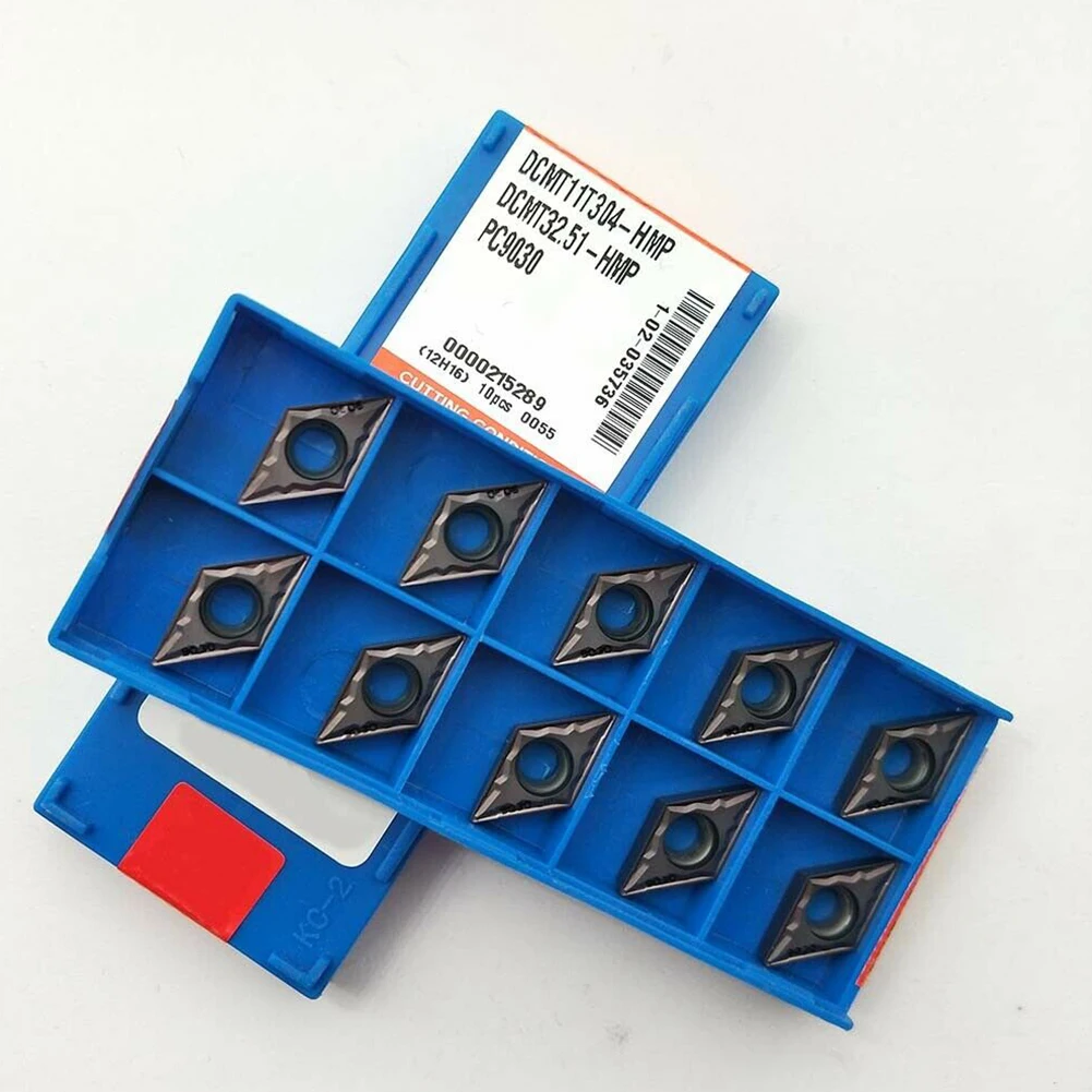 

Turning Inserts Carbide Inserts DCMT 32.51 DCMT11T304 -HMP Easy To Replace High Grip Strength Strong Impact Resistance