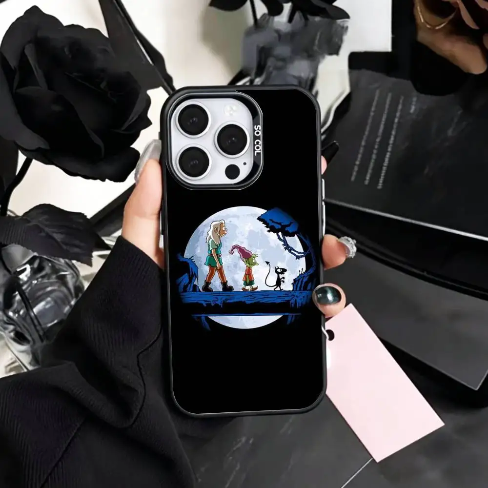 Фото Чехол для телефона Fantasy D-Disenchantment для iPhone 17, 16, 15, 14, 13, 12, 11 Plus, Pro Max, цветной, с серебряным покрытием внутри №5
