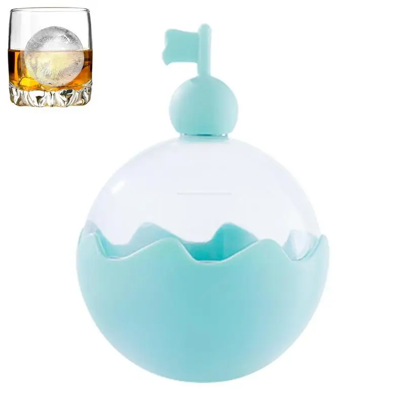

Silicone Sphere Ice Maker Mould Circle Ice Cube Tray Sphere Ice Chilling Mold For Whiskey And Cocktails Coffee