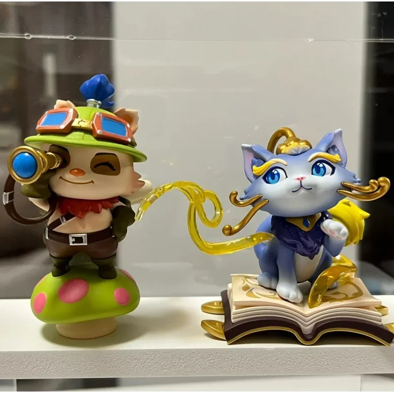 Аниме фигурки героев Лига Легенд Ahri Ashe Ezreal Lulu Seraphine Yuumi Zoe