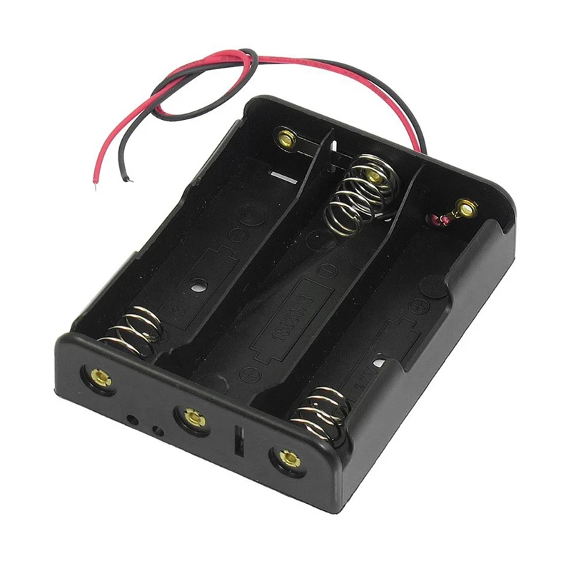 

Top Series 3.7V Flat Tip Battery Holder Case for 3 x 18650 Batteries