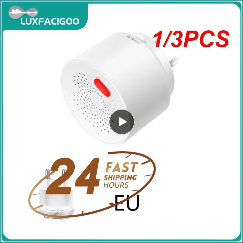 

1/3PCS Tuya Smart Home Wifi Natural Gas Sensor Combustible Coal Gas LPG Gas Leakage Alarm Detector Fire Security Protection