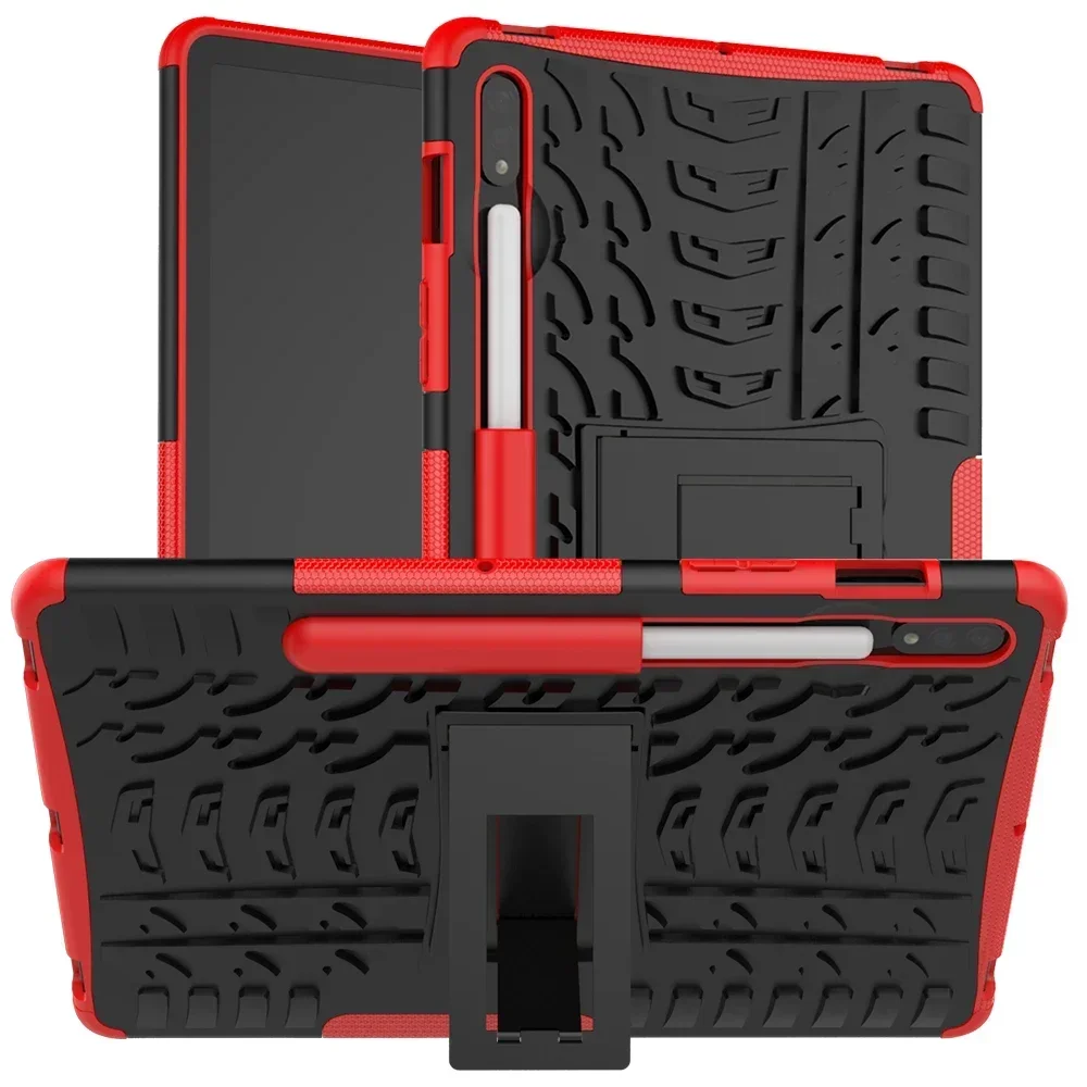 Чехол Armor Kickstand для Samsung Galaxy Tab S9 A9 Plus 11 12 4 S8 S7 FE A8 10 5 A7 Lite S6 планшета SM-X810 Funda