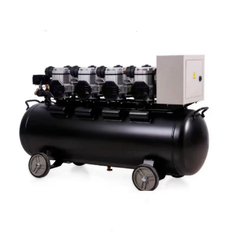 Выходной воздушный компрессор 220 В резервуара 120 л с воздушным компрессором для