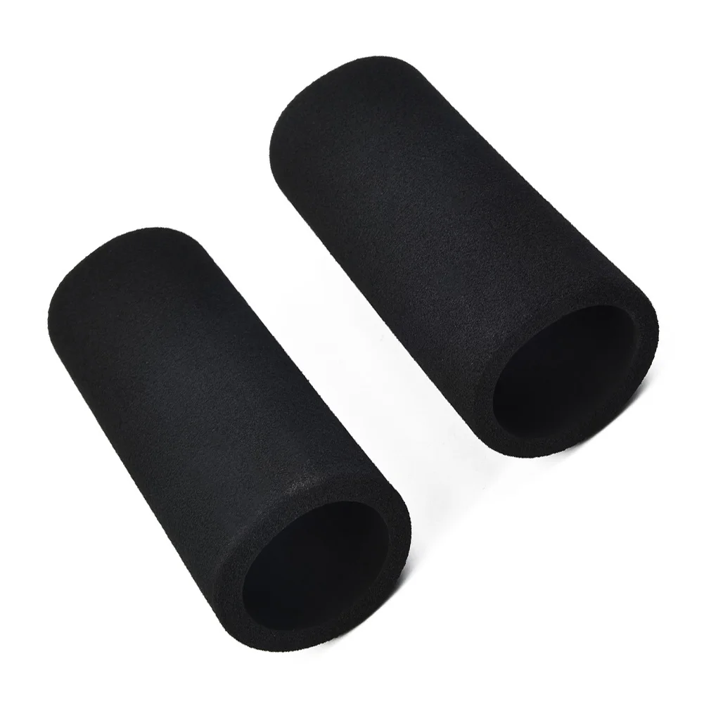 

Anti Vibration Handle Bars Foam Comfort Slip Over Grips Black 2pcs Fits Motorcycle Handle 3.17-3.68CM Motorbike Accessories