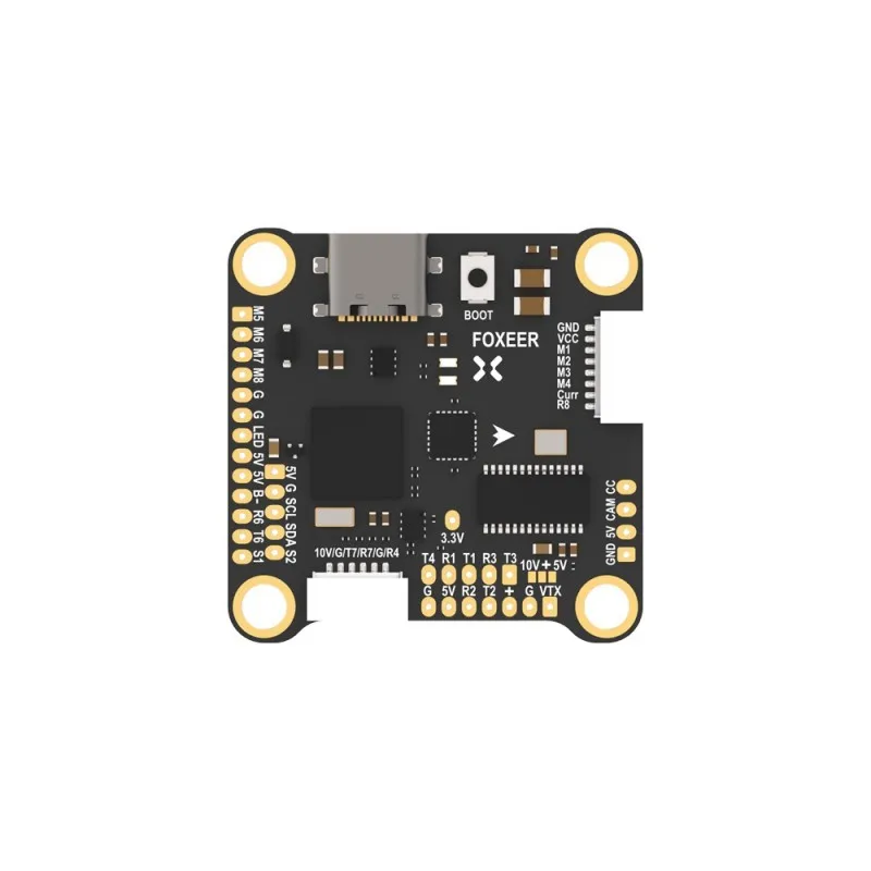 

Барометр Foxeer H7 MPU6000 Dual BEC H743, Контроллер полета 4-8S LIPO 30.5X30.5mm для FPV беспилотных летательных аппаратов X8, запчасти «сделай сам»