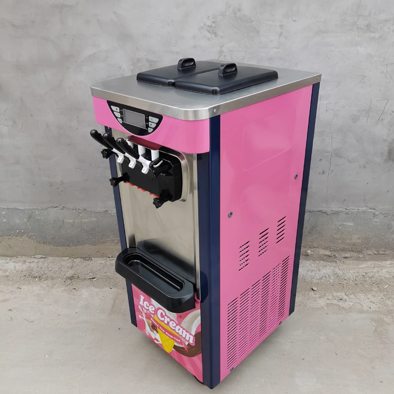 

PBOBP Ice Cream Machine Household Small Automatic Children Fruit Ice Cream Machine One Key Refrigeration Simple Knob Operation