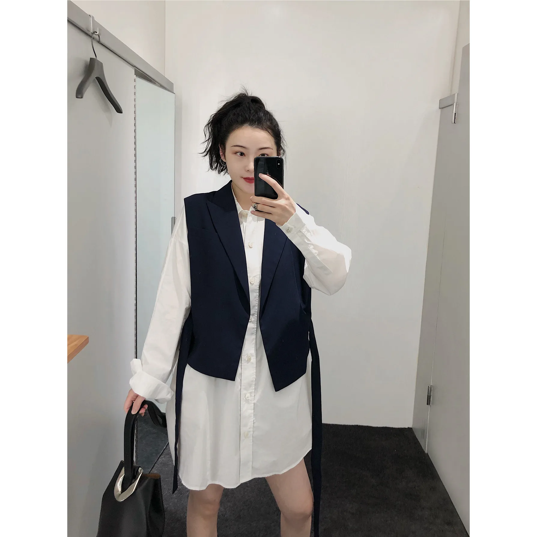 Yjiid домашний 23 весенний новый универсальный персональный костюм с перекрытием