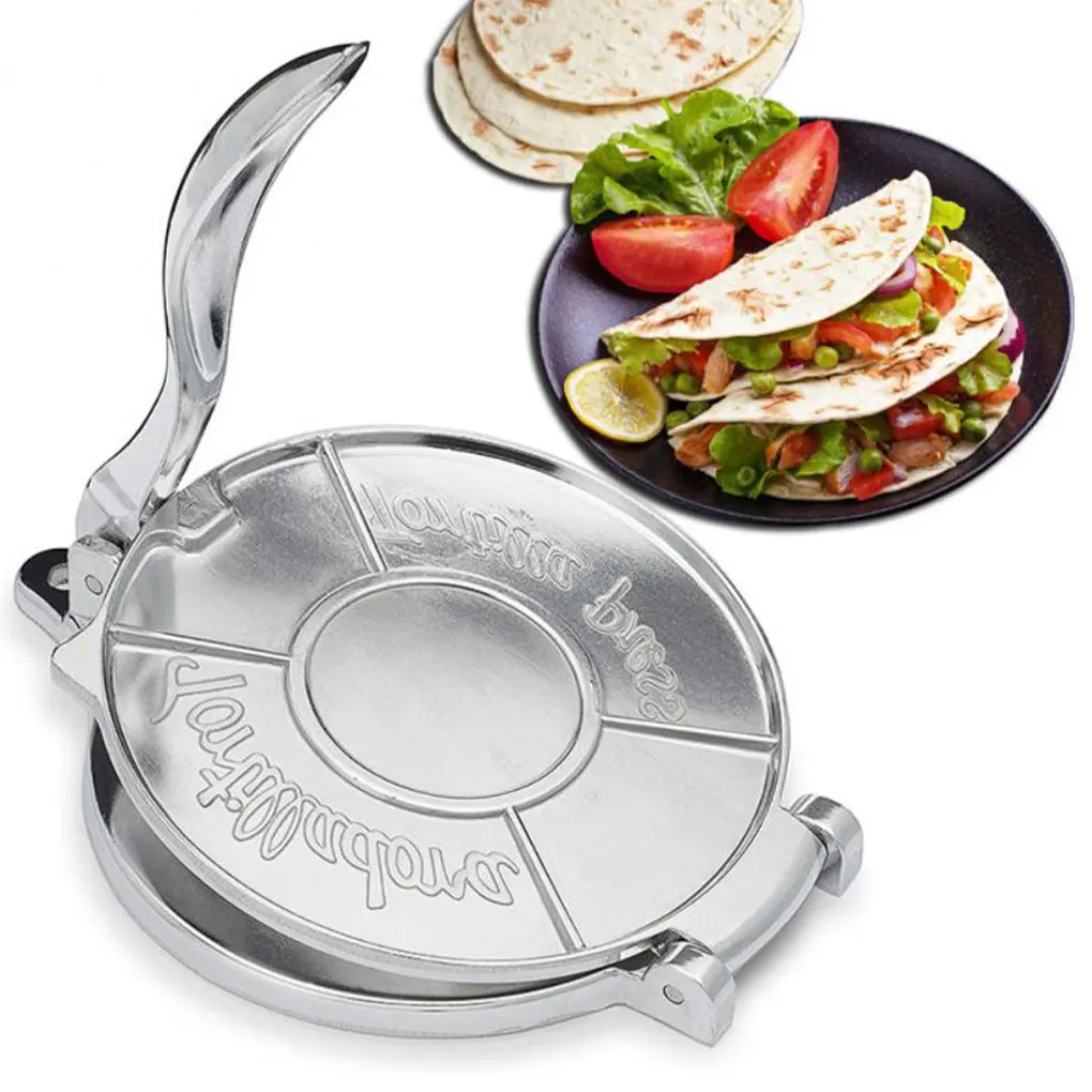

Dumplings Skin Pressing Maker Aluminum Alloy Doughs Pancake Tool Cooking