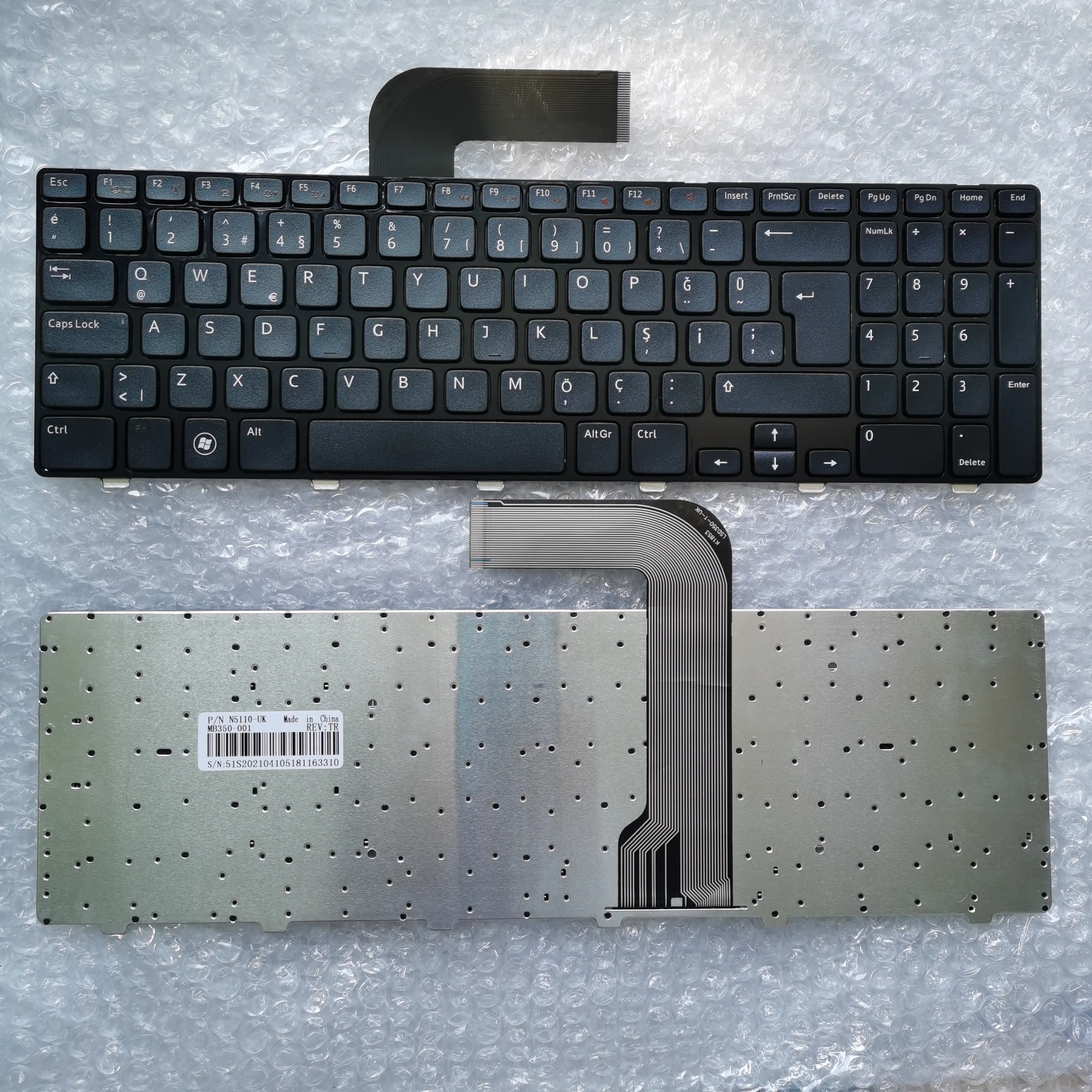 

Турецкая клавиатура XIN для ноутбука Dell Inspiron 15R N5110 M5110 N 5110 TR