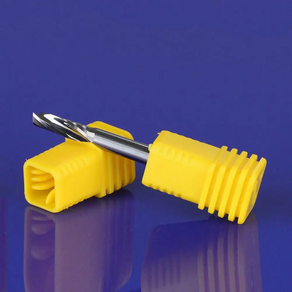 

5pcs Aluminum End Milling Single Flute CNC Router Cutting Bit 1/8" 3.175mm 12mm For Aluminum Copper Acrylic PVC MDF