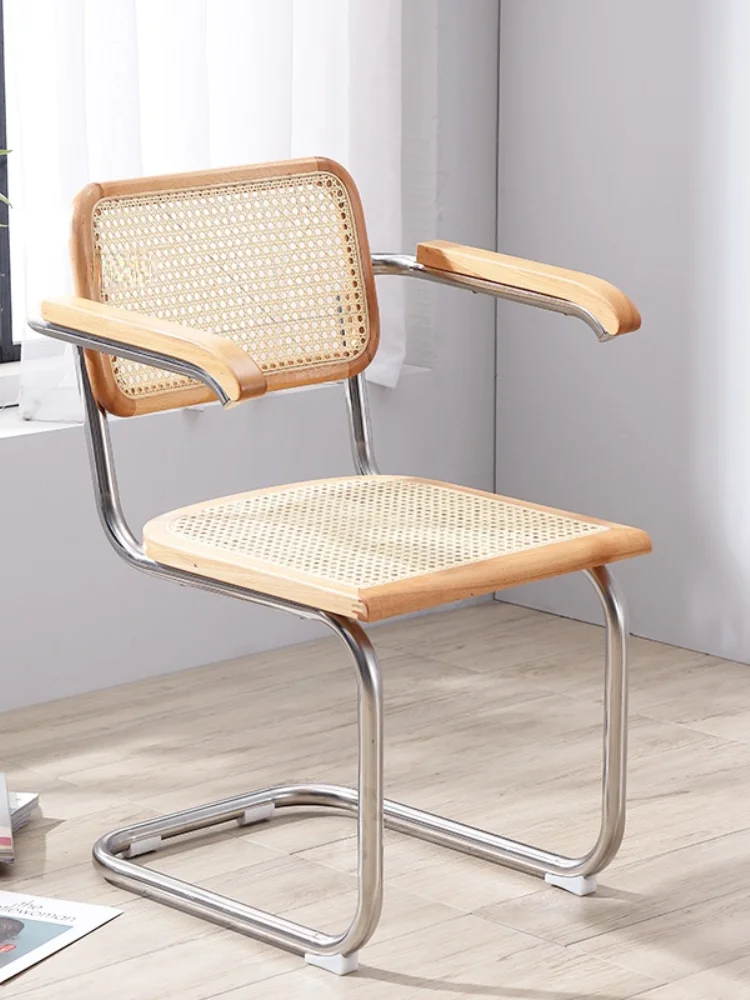 Обеденное кресло из нержавеющей стали в скандинавском стиле для ресторана кухни