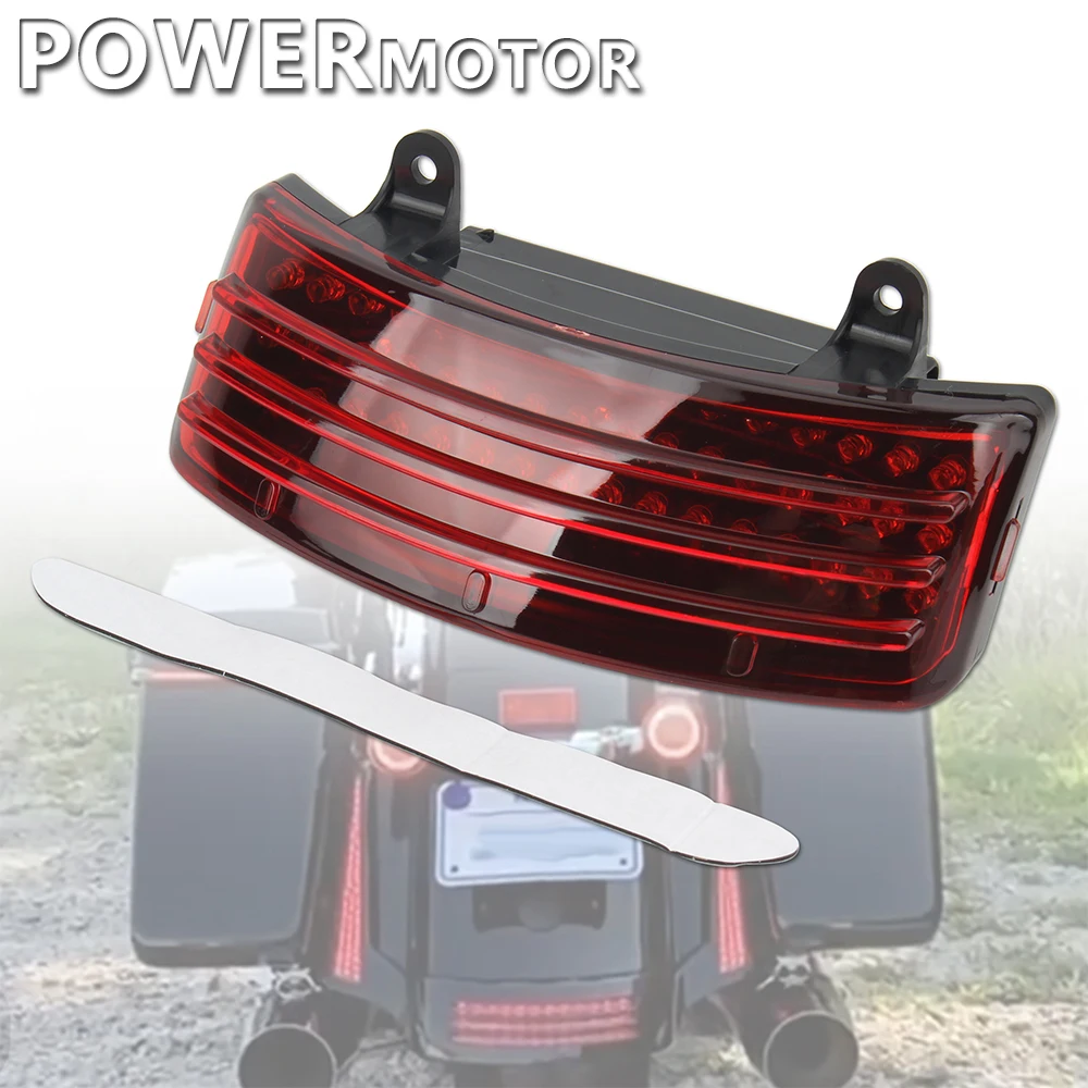 Для Harley Fit 2014-2023 Touring Street Glide Road FLHX FLTRX FLHXS наконечник крыла фонари заднего