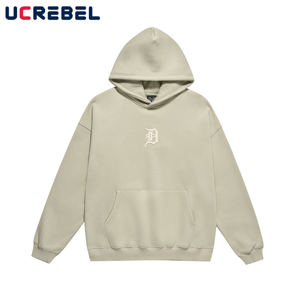 

Мужская Флисовая Толстовка с капюшоном, с длинным рукавом и карманами