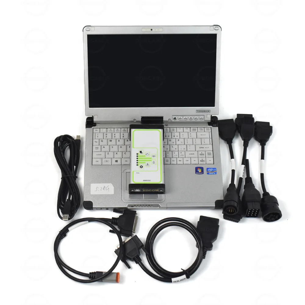 

88890300 Vocom Interface for Renault/UD/Mack/Volvo Excavator diagnostic scanner OBDII 16 Pin For volvo vocom auto scanner tool