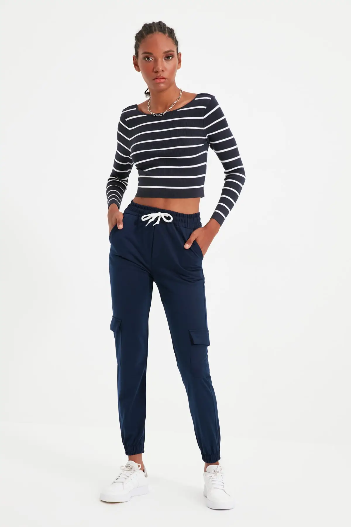 Trendyol Cargo Pockets Knit Sweatpants TWOAW20EA0088 | Спорт и развлечения