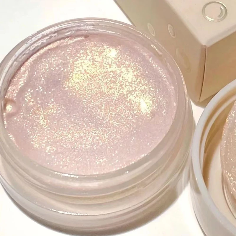 Палитра монохромных теней для век с блестящими бриллиантами блестящие тени