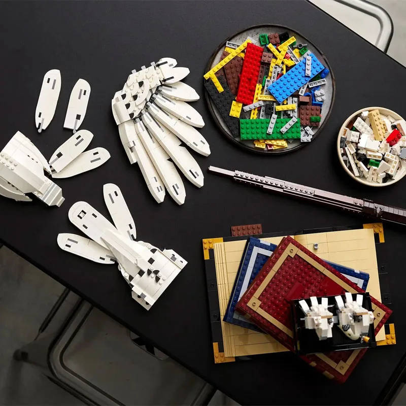 В НАЛИЧИИ коллекционное издание птичьи строительные блоки сборка 76391 модель