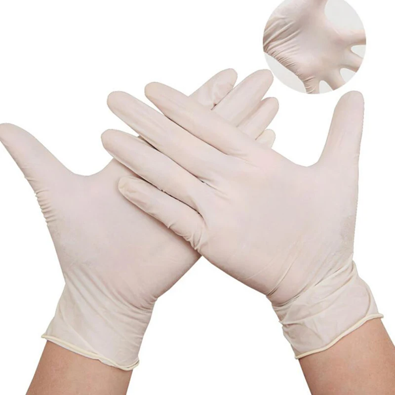 

Gloves Waterproof Cleaning Rubber Latex Gloves Guantes Pink Disposable Work Gloves Kitchen Gadget set