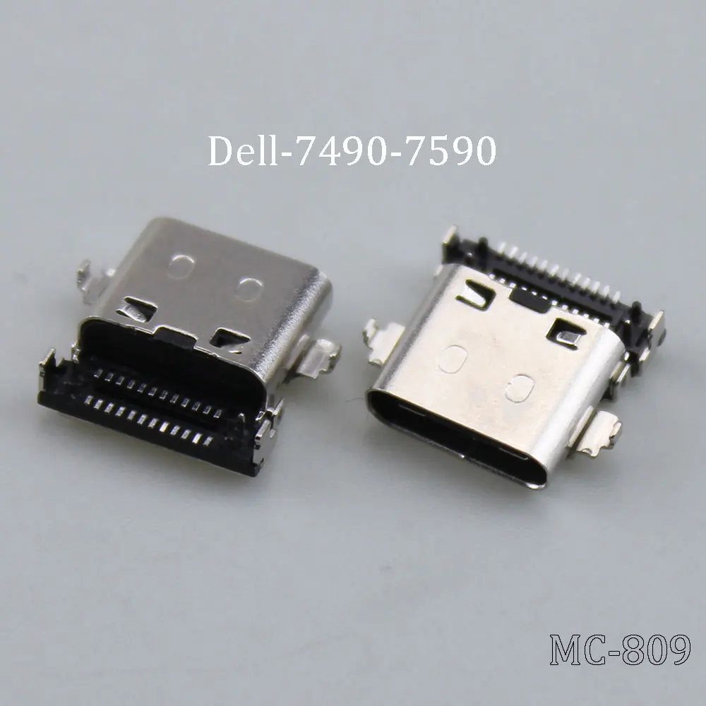 

1Pcs For Applicable to Dell 7490 7590 Type-C power interface charging port la-h451p tail plug built-in micro USB charging socket