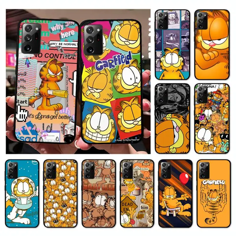 

G-Garfields Cartoon Phone Case for Samsung Note 5 7 8 9 10 20 pro plus lite ultra A21 12 72 cover
