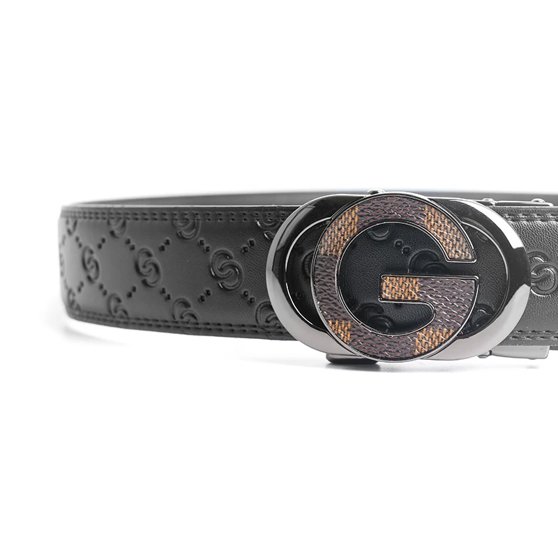 

Ремень из натуральной кожи для мужчин и женщин, Роскошный дизайнерский пояс с G-пряжкой, для джинсов