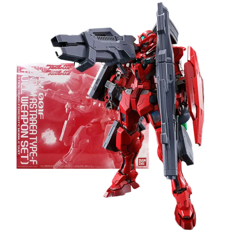 Bandai Подлинная фигурка Gundam модель комплект MG 1/100 GNY-001F Gundam Astraea Type-F мобильный костюм коллекция Gunpla экшн-Фигурки игрушки