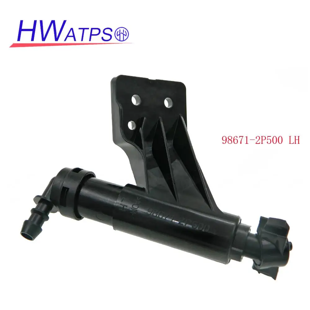 

Для Kia Sorento 2013-2014 OEM: 98671-2P500(LH) 98672-2P500(RH) Форсунка омывателя передней фары и крышка