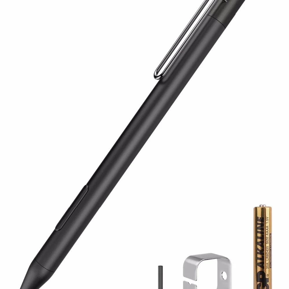 

Universal Active Stylus,High Precision Sensitivity Capacitive Pen,Metal Stylus Pen for Touch Screen Tablets Surface Pro/Book/GO