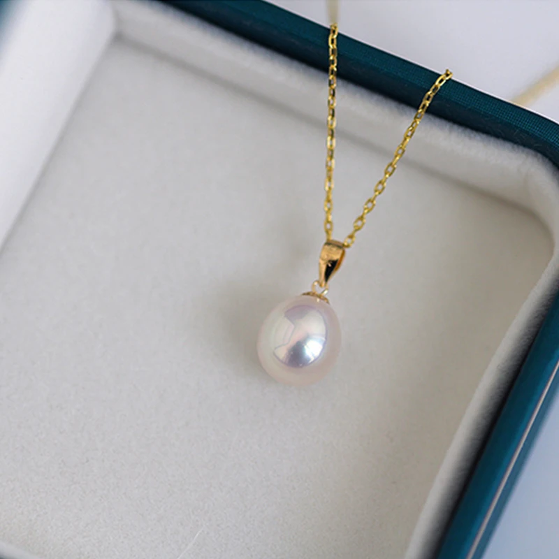 CANPEL High Quality Copper Natural Freshwater Waterdrop Pearl Fashion Pendant Necklace Pendant Fine Jewelry Gift for Women