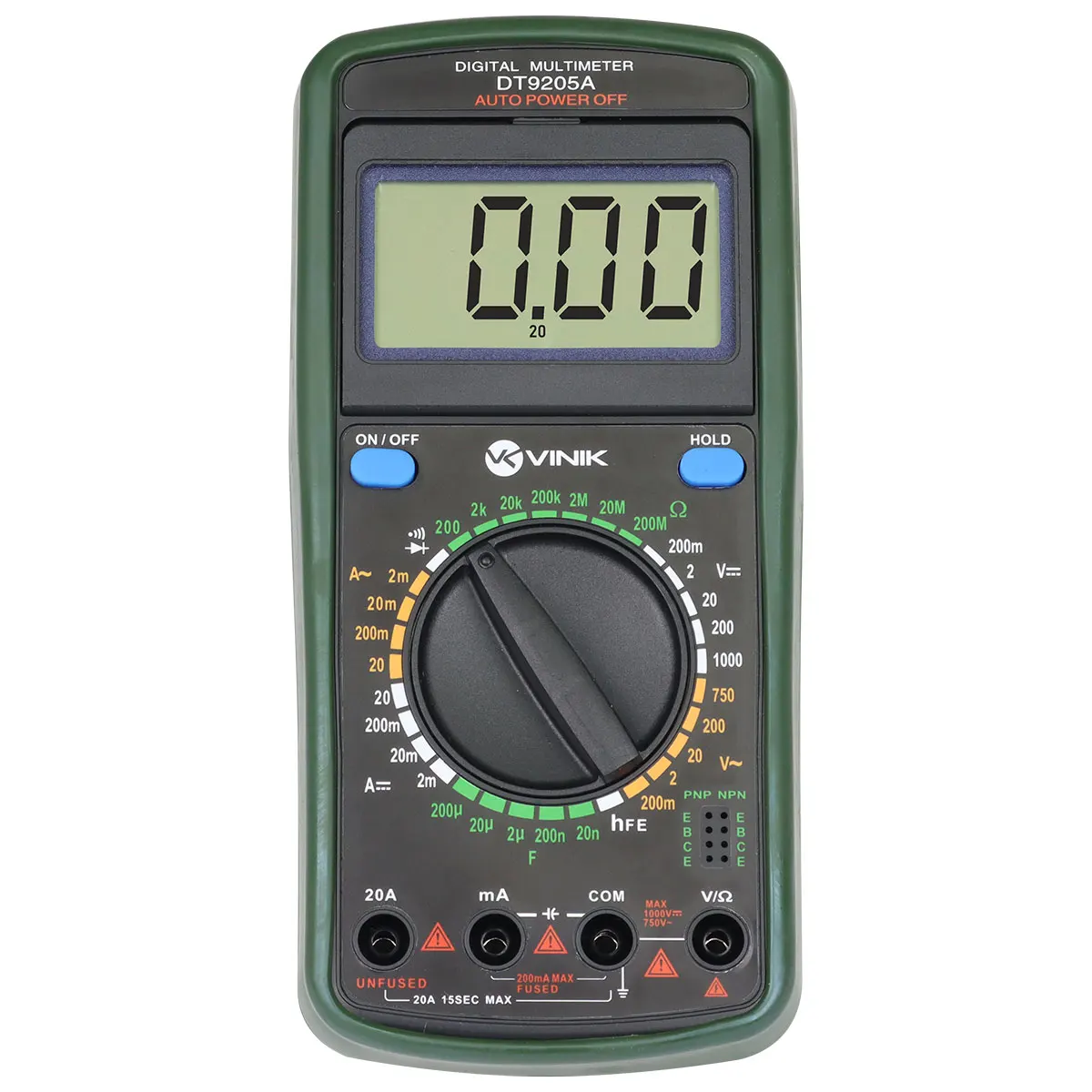

PROFESSIONAL DIGITAL MULTIMETER WITH CAPACIMETER-DT9205A