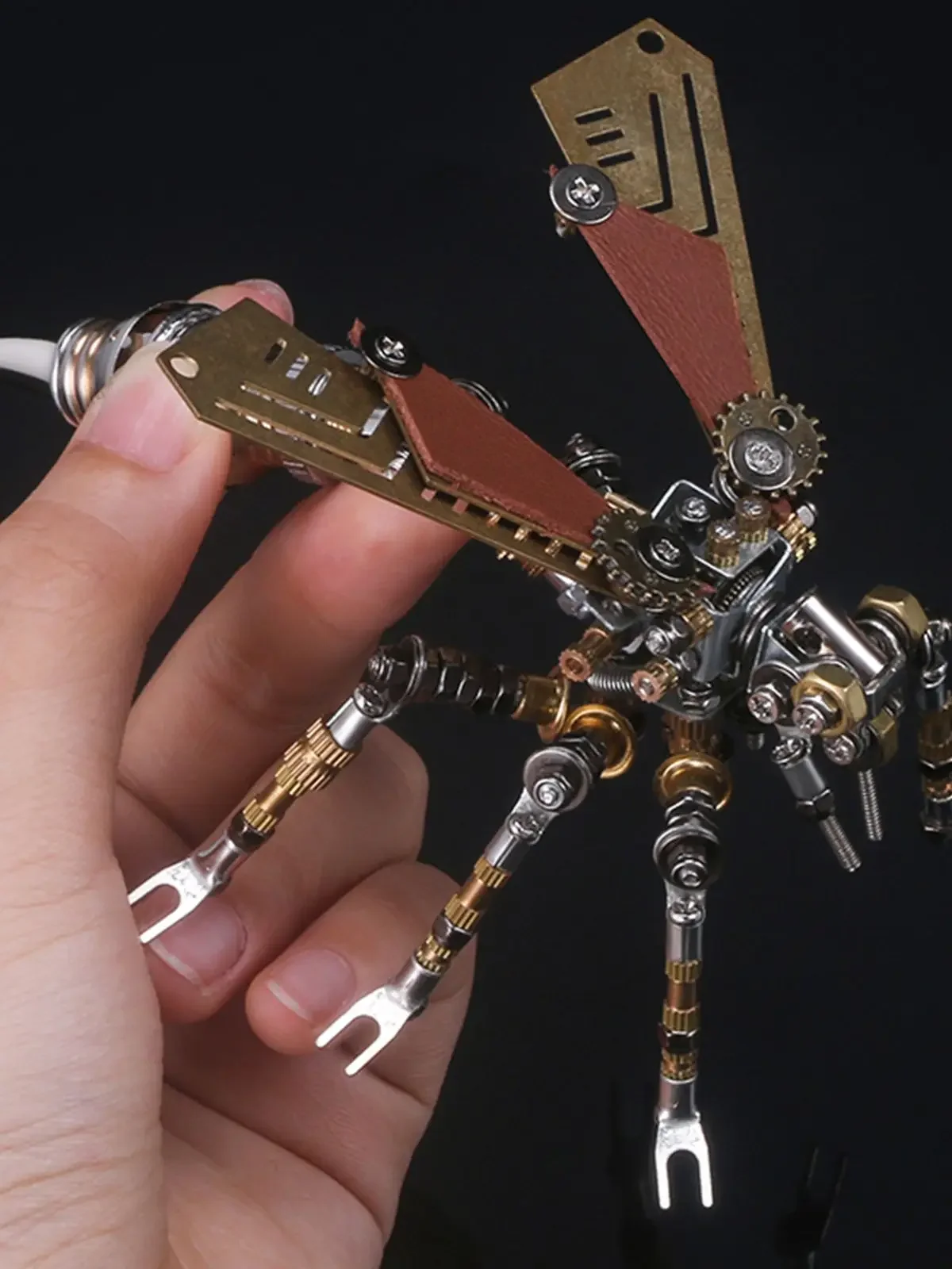 Насекомое Стрекоза Летающий Муравей 3d металлическая головоломка закрытые