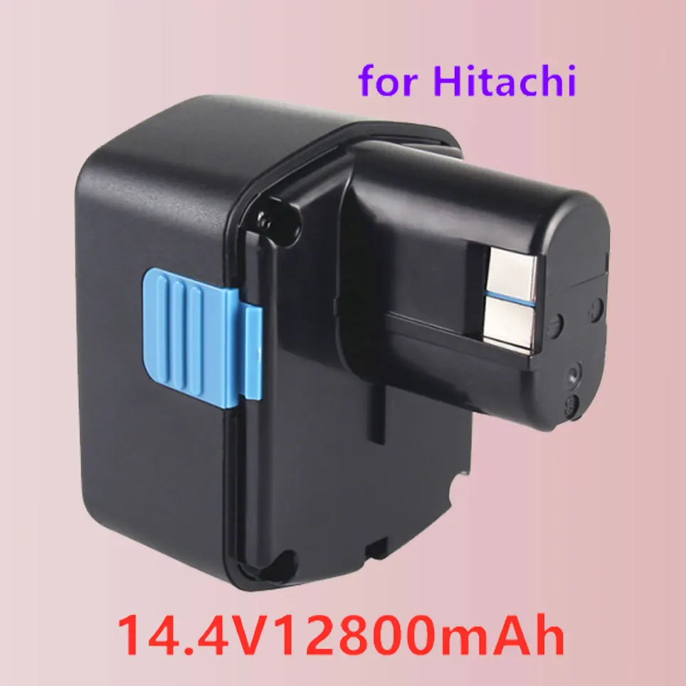 

12800mAh rechargeable battery for Hitachi 14.4V EB1414S EB14B EB1412S 324367 EB14S DS14DL DV14DL CJ14DL DS14DVF3 NI-CD