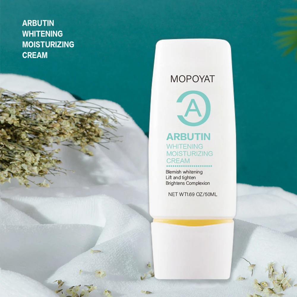 

Arbutin Whitening Cream, Brightening Moisturizing Serum, Reduce Dark Spots, Acne Scars Facial Skin Care