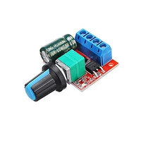 hot sale mini 5a pwm max 90w dc motor speed controller module 3v 35v speed control switch led dimmer