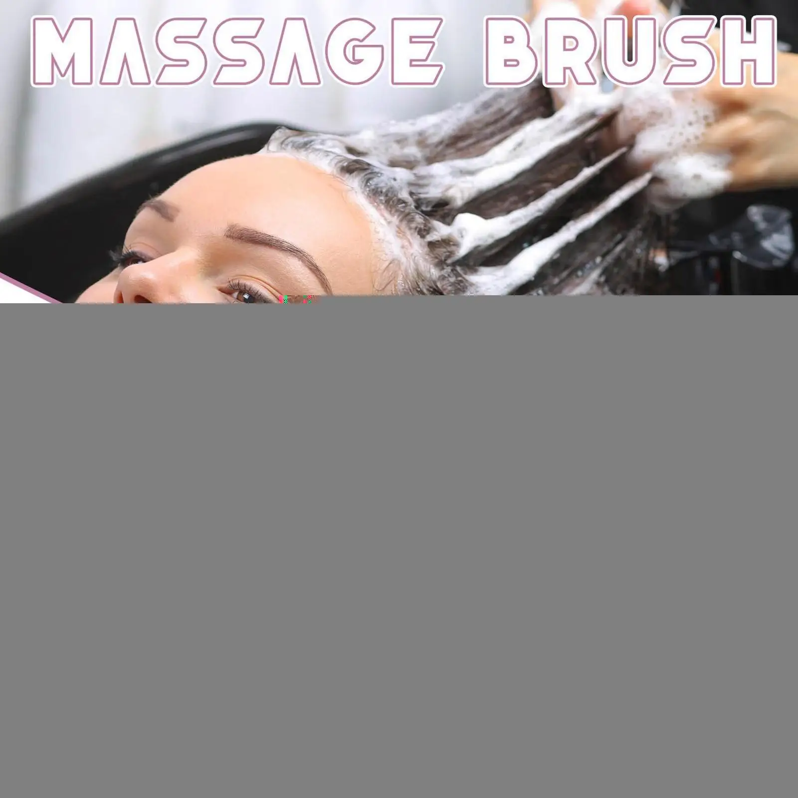 

Massage Comb Silicone Shampoo Scalp Hair Massager Comb Shower Root Body Hair Cleaning Itching Anti-Dandruff Brush Care C9I5