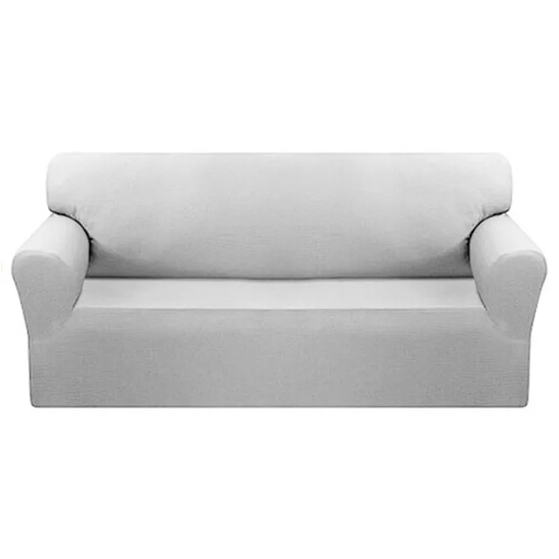 

Cross-border elastic sofa cover solid color all-inclusive non-slip sofa cover simple four seasons universal armrest sofa cover