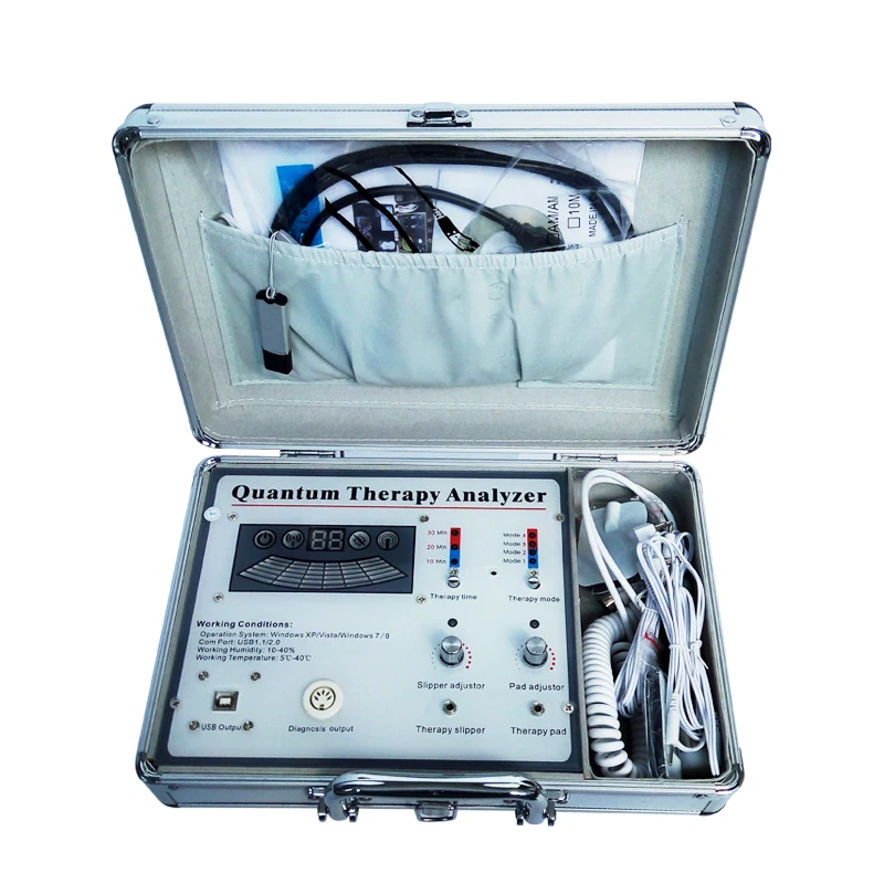 

2023 latest bioresonance quantum therapy health analyzer with 53 reports
