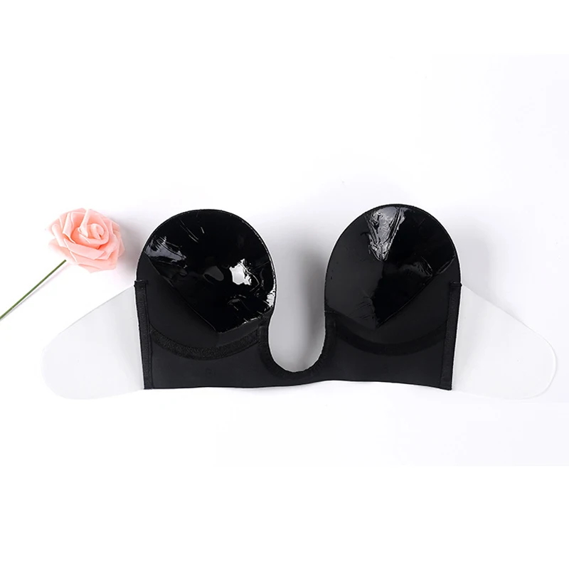 Seamless Sticky Bras Strapless Women Bralette Underwear Bh Comfort Bust Invisible Self Adhesive One Piece Plus Size Brassiere